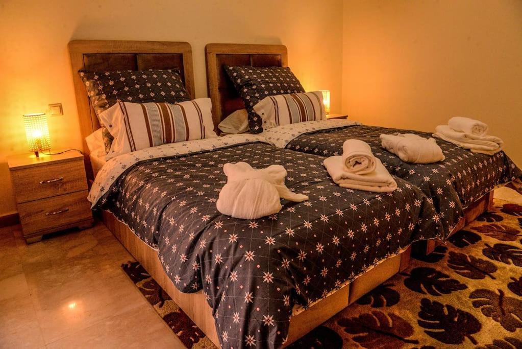 Beautiful, Great Equipped 122 M Holiday Apartment Near Majorelle Garden And Gueliz With Pool Views And A Large Balcony And Terrace มาร์ราเกช ภายนอก รูปภาพ