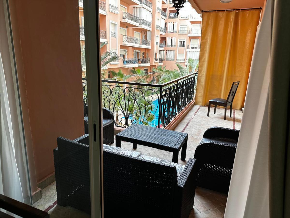 Beautiful, Great Equipped 122 M Holiday Apartment Near Majorelle Garden And Gueliz With Pool Views And A Large Balcony And Terrace มาร์ราเกช ภายนอก รูปภาพ