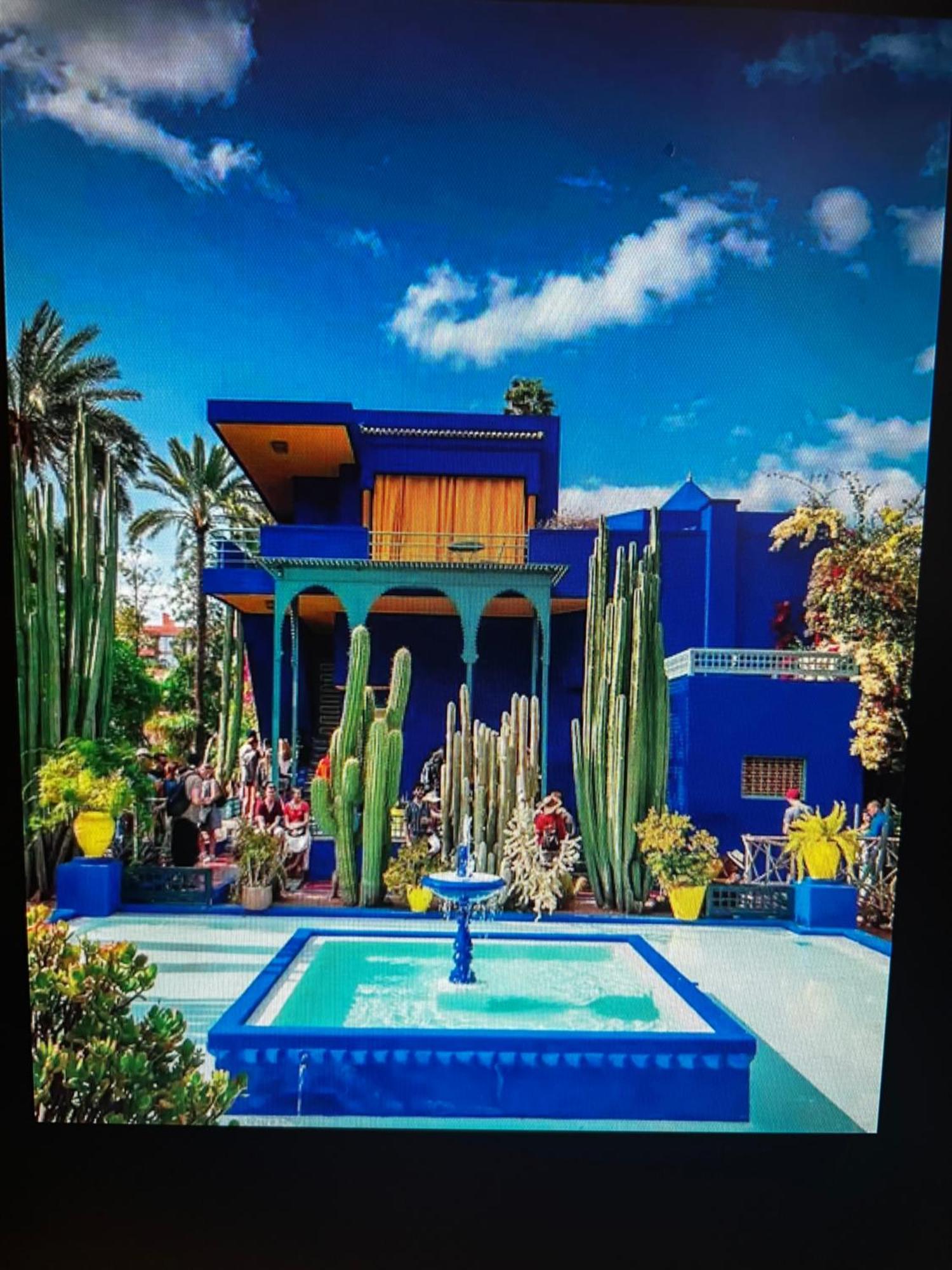 Beautiful, Great Equipped 122 M Holiday Apartment Near Majorelle Garden And Gueliz With Pool Views And A Large Balcony And Terrace มาร์ราเกช ภายนอก รูปภาพ