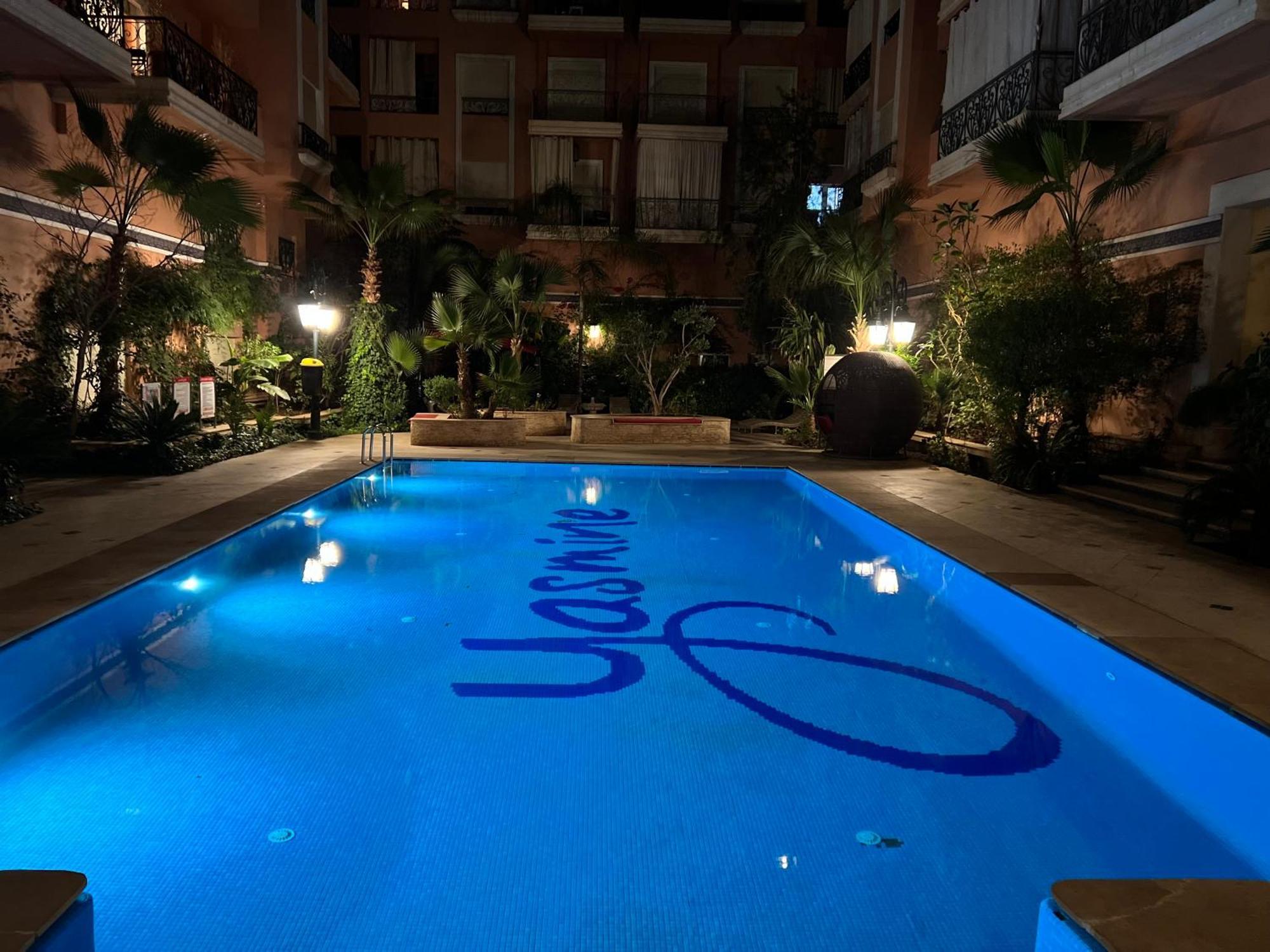 Beautiful, Great Equipped 122 M Holiday Apartment Near Majorelle Garden And Gueliz With Pool Views And A Large Balcony And Terrace มาร์ราเกช ภายนอก รูปภาพ